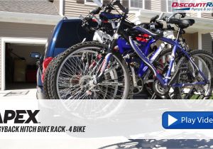Kuat Nv 2-bike Hitch Rack Youtube Apex Piggyback Hitch Bike Rack 4 Bike Youtube