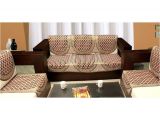 L Shaped sofa Covers Online India Blue Eyes 5 Seater Jacquard Set Of 6 sofa Cover Set Buy Blue Eyes