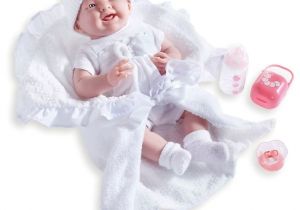 La Newborn 8 Piece Realistic Baby Doll Bathtub Set Jc toys La Newborn 15 5" soft Body Baby Doll Gift Set