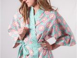 Ladies Bathrobes Plus Size Kimono Robe Womens Plus Size Long Cotton Robe Maternity