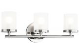 Lamps Plus Bathroom Wall Sconces Mitzi Ryan 17 1 2 Wide Polished Nickel 3 Light Bath Light Style