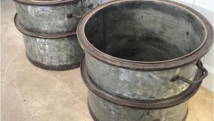 Large Bathtubs for Sale Three Pairs Of Heavy French Polished Galvanized