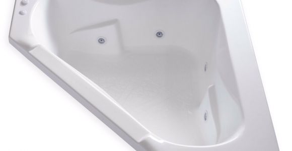 Large Bathtubs with Jets Carver Tubs Ct6060 60" X 60" Drop In Corner Jetted