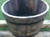 Large Garden Bathtubs Oak Half Whisky Barrel Garden Tub £25