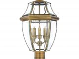 Large Lamp Shades Bed Bath and Beyond Quoizel Ny9043 Newbury 12 Inch Wide 3 Light Outdoor Post Lamp