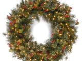 Large Lighted Wreath so Pretty Walmart Betterliving Christmas Decor Pinterest