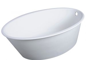 Large Oval Bathtubs Modern Oval E soaker Bathtub