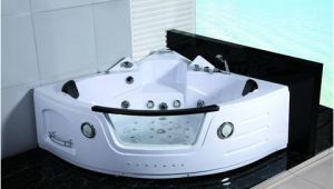 Large Person Bathtub 2 Person Hydrotherapy Massage Indoor Whirlpool Jetted Hot