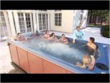 Large Person Bathtub Swimming and Water Exercises In Your Hot Tub