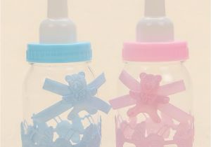 Large Plastic Baby Bottles for Baby Shower 2018 Baby Shower Boy Girl Baptism Christening Brithday Party Favors