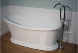 Large soaker Bathtubs Juno Modern Free Standing Bathtub & Faucet Bathtubs Large