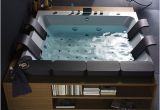 Large Whirlpool Bathtub Blebleu Whirlpool Bathing Tub by Thais Art