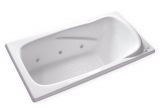 Large Whirlpool Bathtubs Carver Tubs at7135 71"x 35" Jetted Whirlpool Bathtub