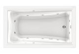Large Whirlpool Bathtubs Green Tea 72" X 42" Whirlpool Tub