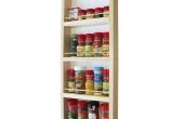 Large Wooden Wall Mounted Spice Rack Wg Wood Products Elgin On the Wall Spice Rack 11 Inches Wide X 3 5