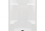 Lasco Bathtubs Aquatic Everyday 48 In X 35 In X 72 In Gelcoat 1 Piece Shower