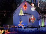 Laser Christmas Tree Lights Hicelo Holiday Decoration Waterproof Outdoor for Christmas Laser