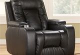 Lay Flat Power Recliner Chairs Matinee Durablend Eclipse Contemporary Recliner with Power by