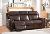 Lay Flat Power Recliner Chairs Shop Taft Brown top Grain Leather Power Reclining sofa Loveseat and