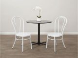 Leather and Metal Dining Chairs Ospdesigns Odessa solid White Metal Dining Chair Set Of 2 Od2918a2