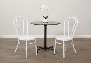Leather and Metal Dining Chairs Ospdesigns Odessa solid White Metal Dining Chair Set Of 2 Od2918a2