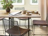 Leather and Metal Dining Chairs Tig Metal Dining Chair Pinterest Dining Chairs Crates and Barrels