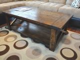 Leather top Coffee Table 13 Antique Leather top Coffee Table
