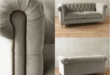Leather Yoga Chair Stretch sofa Light Gray Tufted Velvet Chesterfield sofa Chesterfield Fabric