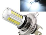 Led Boat Running Lights 2pcs H4 Led 5630 33smd Super Bright White Car Light source Headlight