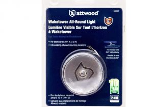 Led Boat Running Lights Amazon Com attwood 5580a7 Led Wake tower All Round Light Automotive