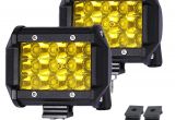 Led Boat Running Lights Amazon Com Samlight Led Light Bar 2pcs 36w 4 Osram Spot Driving