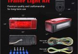 Led Boat Trailer Light Kit Amazon Com Mictuning Led Trailer Light Kit 12v Stop Tail Turn