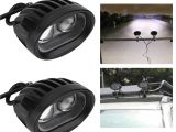 Led Driving Lights Automotive 2pc Car Led Offroad Lights 20w 6500k Spot Beam Led Chips Floodspot