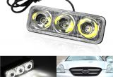 Led Fog Lights for Trucks 2018 Car High Power Aluminum Led Daytime Running Lights with Lens