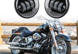 Led Fog Lights for Trucks Black Led Spot Fog Light for Harley Davidson Motorcycle 4 5 Inch
