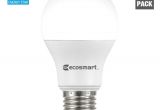 Led Light Bulbs at Home Depot Ecosmart 60w Equivalent Daylight A19 Energy Star and Non Dimmable