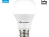 Led Light Bulbs at Home Depot Ecosmart 60w Equivalent Daylight A19 Energy Star and Non Dimmable