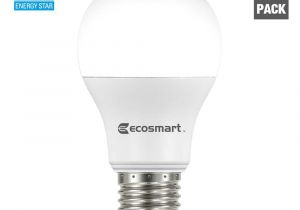 Led Light Bulbs at Home Depot Ecosmart 60w Equivalent Daylight A19 Energy Star and Non Dimmable