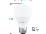 Led Light Bulbs for Enclosed Fixtures Luxrite A19 Led Light Bulb 60w Equivalent 5000k Daylight White