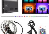 Led Light Strips Battery Powered 5050 Dc 5v Rgb Led Strip Waterproof 30led M Usb Led Light Strips Flexible Neon Tape 1m 2m Add Remote for Tv Background