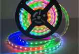 Led Light Strips Battery Powered Ws2813 Ic Dc5v Led Strips Dual Data Individually Addressable Rgb Smart Led Pixel Strip Ip30 Ip67 Waterproof 30 60leds M Dhl Free