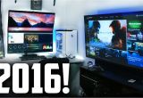 Led Lights for Gaming Setup My 2016 Ultimate Gaming Setup Room tour Jan 2016