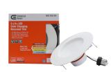 Led Recessed Lighting Retrofit Costco Commercial Electric 6 In Matte White Integrated Led Recessed Trim 5