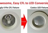 Led Recessed Lighting Retrofit Costco Superior Method for 4 Pin G24 socket Cfl to Led Conversion with