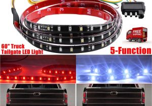 Led Strip Lights for Cars 60 Inch Truck Led Tailgate Light Bar Strip 2 Row Red White