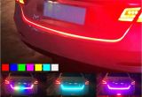 Led Strip Lights for Cars New 47 Rgb Led Car Trunk Sliding Light Strip Tailgate Edge Brake