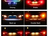 Led Strip Lights for Cars Okeen 47 6inch Rgb Colorful Flowing Led Trunk Strip for Car Trunk