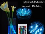 Led Submersible Lights Kitosun Led Multi Colors Submersible Waterproof Wedding Party