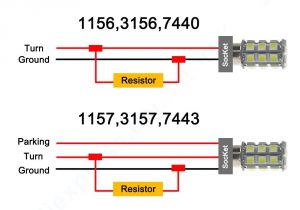 Led Tail Light Resistor 10pcs 50w 6ohm Load Resistors for Hyper Flash Turn Signal Blinker