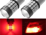 Led Tail Light Resistor Amazon Com Alla Lighting Super Bright Ba15s 7506 1156 Red Led Bulbs